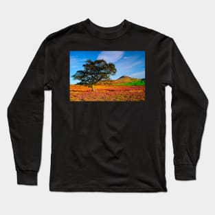 Autumn Moorland Heather on the North York Moors Long Sleeve T-Shirt